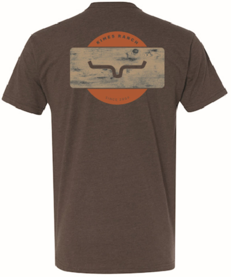 Kimes Ranch Signpost T-Shirt in Espresso