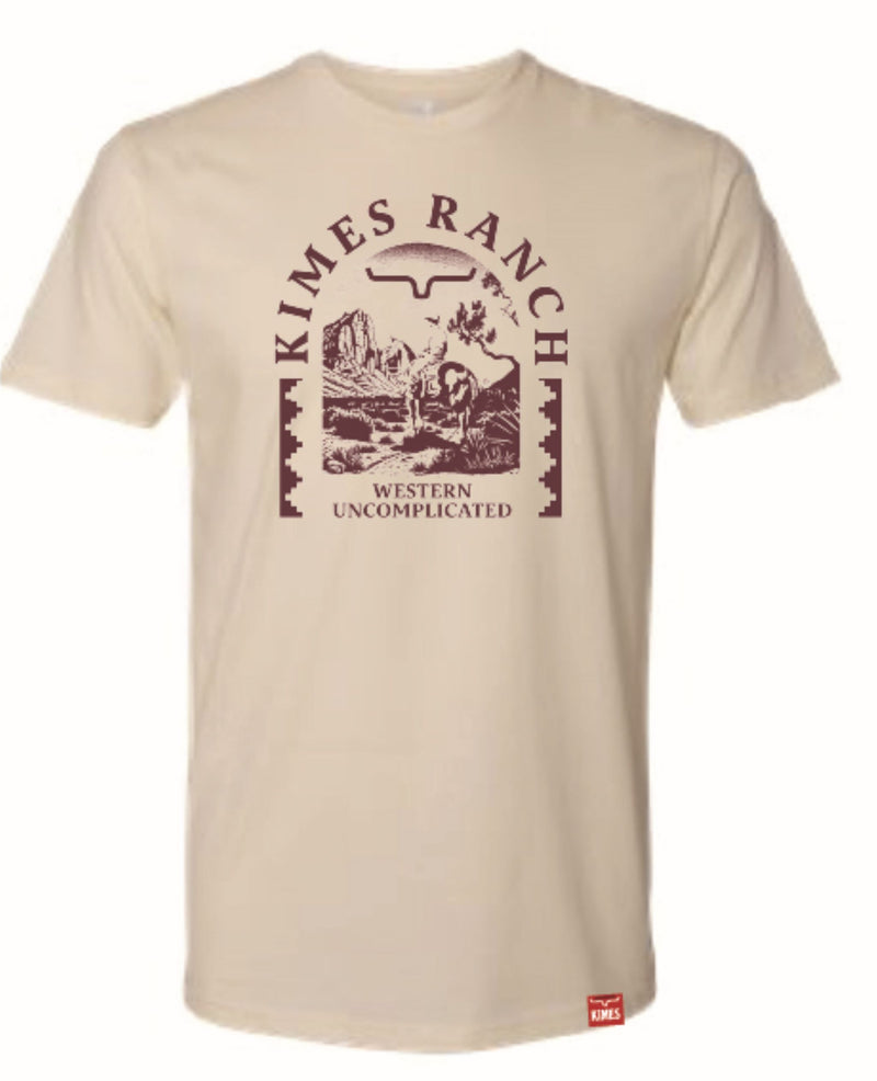 Kimes Ranch Desert Arch T-Shirt in Sand