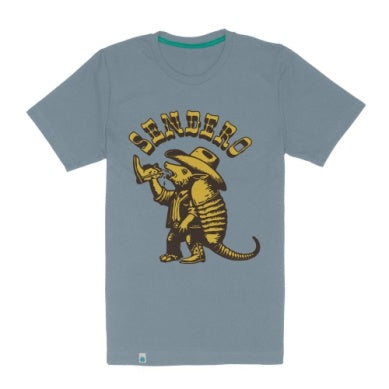 Sendero Provisions Co. Men's Armadillo Graphic T-Shirt in Citadel Blue