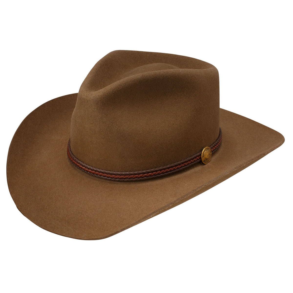 Stetson Woodrow Wool Felt Hat in Pecan