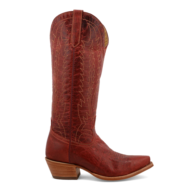 Black Star Women's 14" Victoria Snip Toe in Cranberry