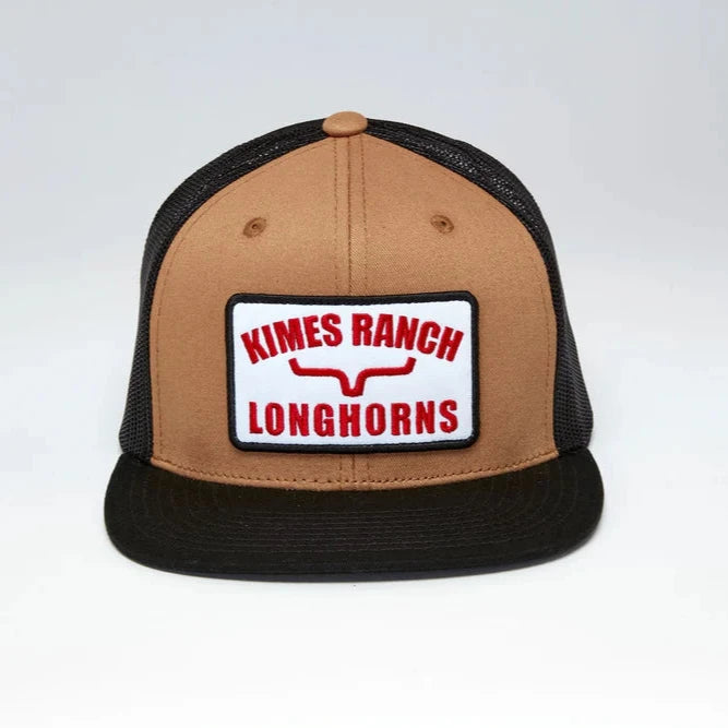 Kimes Ranch LJC Trucker Cap in Brown & Black