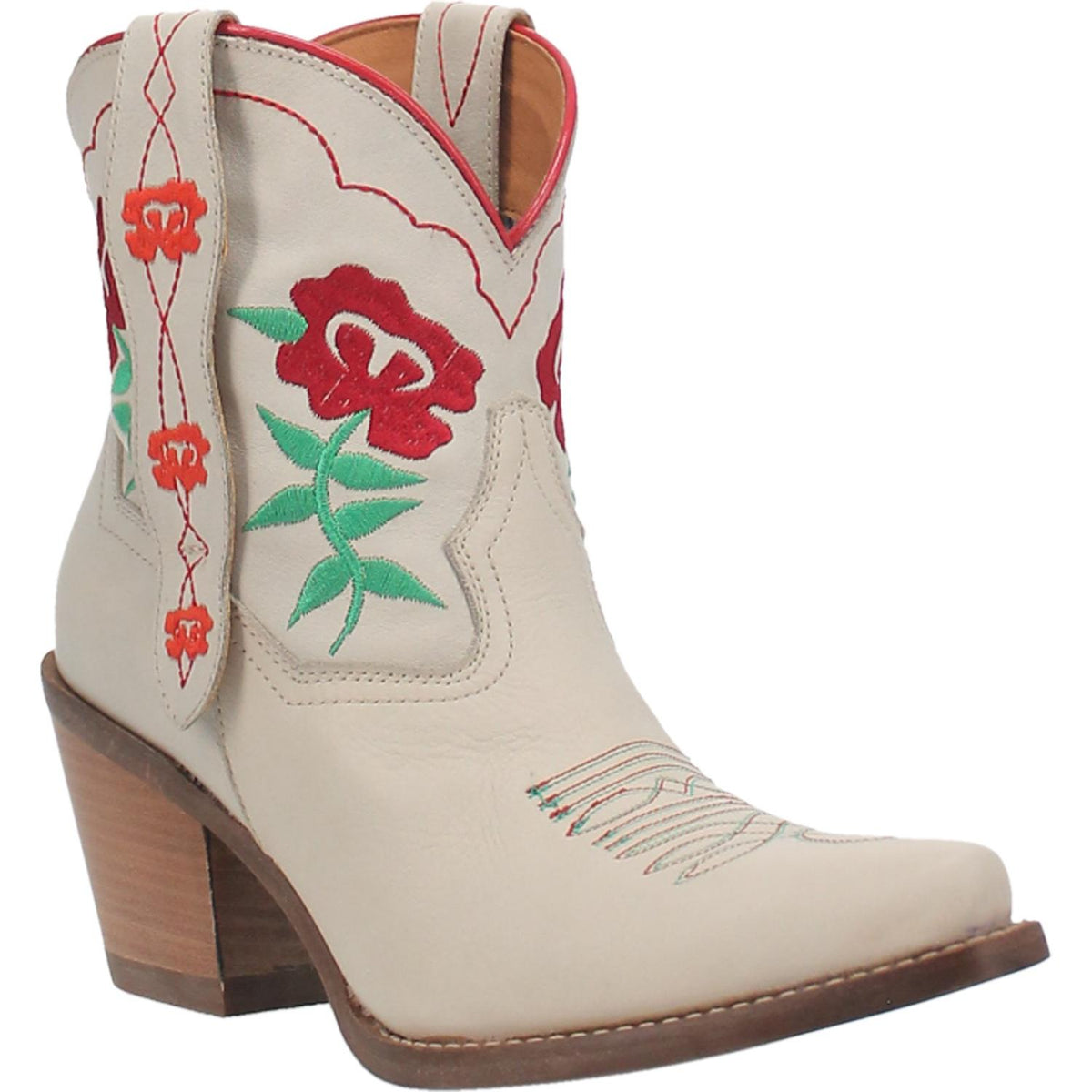 Dingo Women's Play Pretty Embroidered Western Booties
