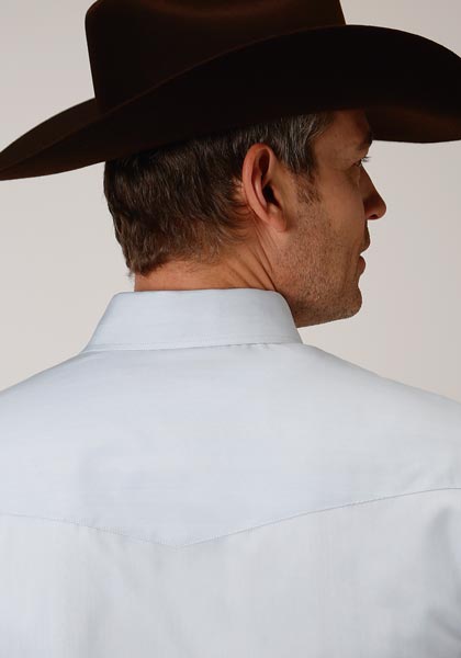 Roper Men's Tone on Tone Striped Western Snap Shirt
