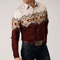 Roper Men's Arizona Aztec Western Shirt