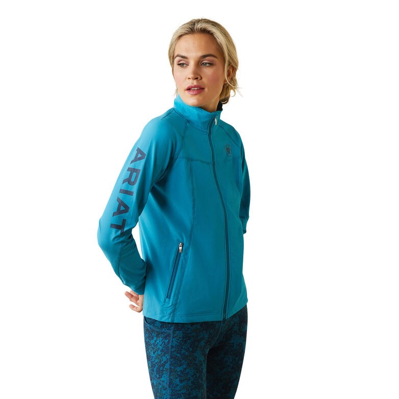 Ariat Women's Agile Softshell Jacket- Mosaic Blue