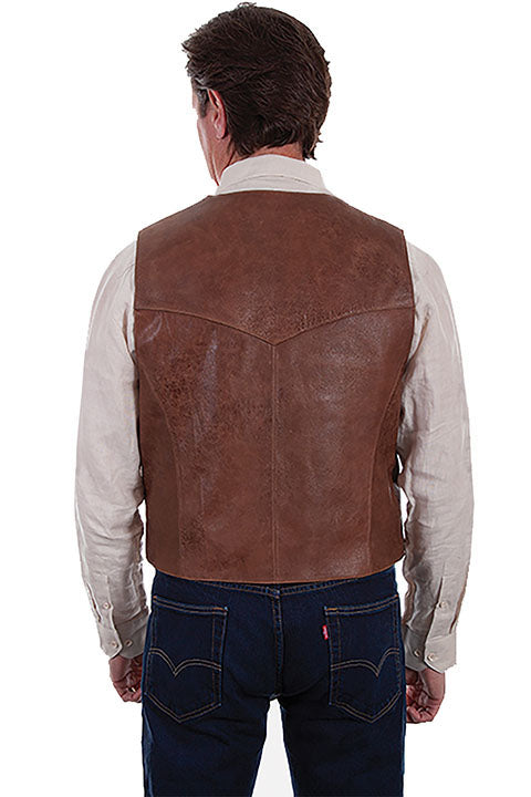 Scully Men's Lamb Vest- Saddle Tan – Branded Country Wear