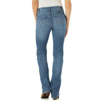 Wrangler Women's Q-Baby Ultimate Riding Jean- Mid Wash