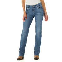 Wrangler Women's Q-Baby Ultimate Riding Jean- Mid Wash