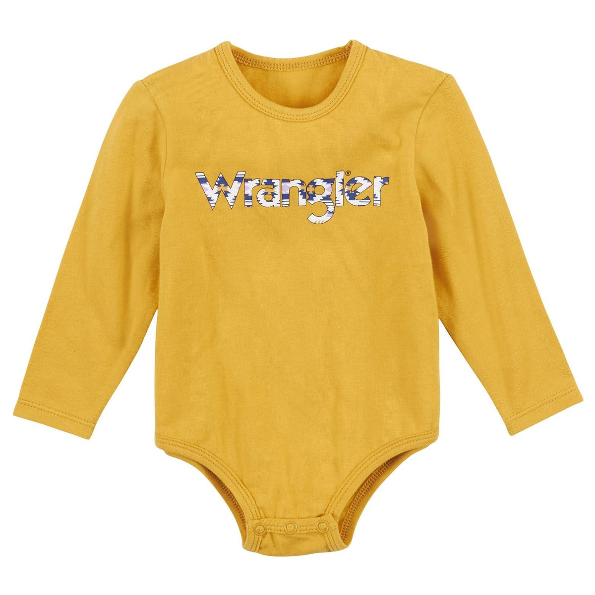 Wrangler Baby Girl's Bodysuit- Yellow