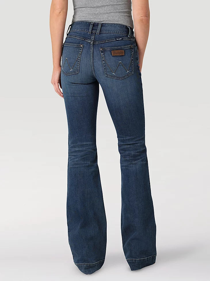 Wrangler retro outlets flared jeans