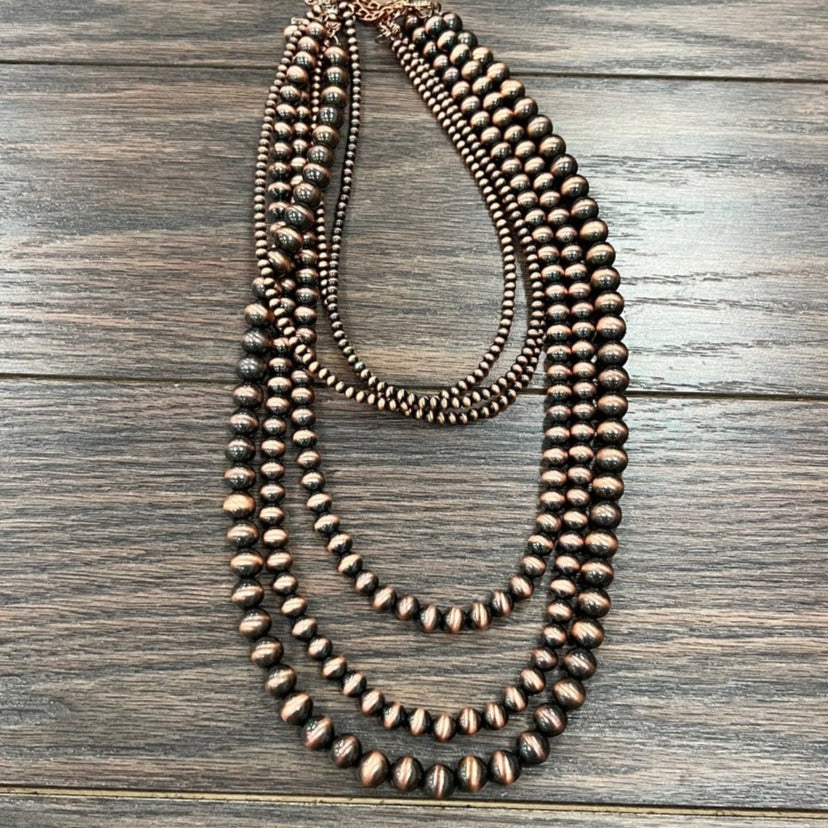 Handmade Navajo Pearl Ring & Leather Necklace ~ 4, 6, and 8mm beads! – Navajo  Pearls Ranch