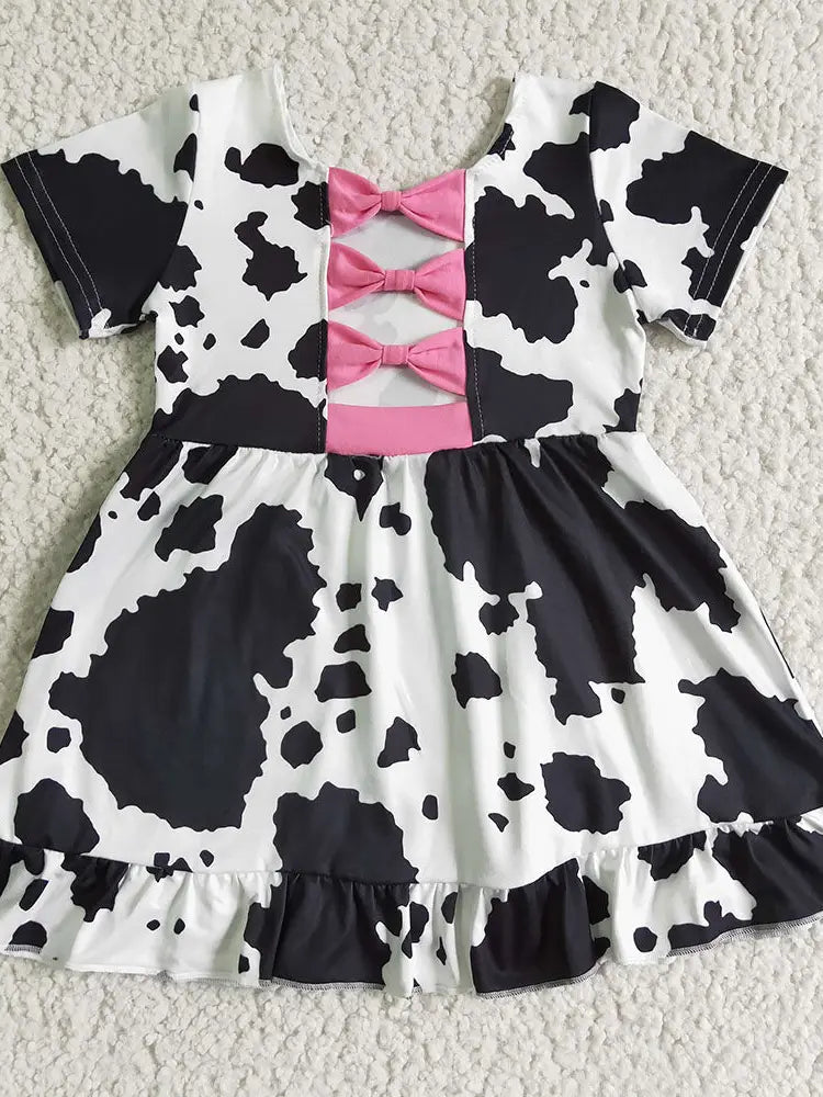 Baby & Toddler Girl's Cow Print Dress