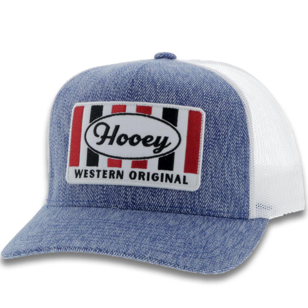 Hooey Denim/White Trucker Hat