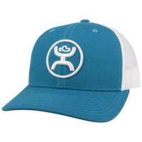 Hooey "O Classic" Teal and White Hat