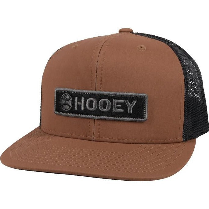 Hooey “Lockup” Tan/Black Trucker Hat