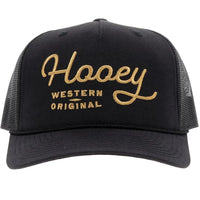 Hooey OG Trucker Hat-Black/Gold