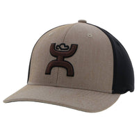 Hooey "Ash" Tan/Black Ball Cap
