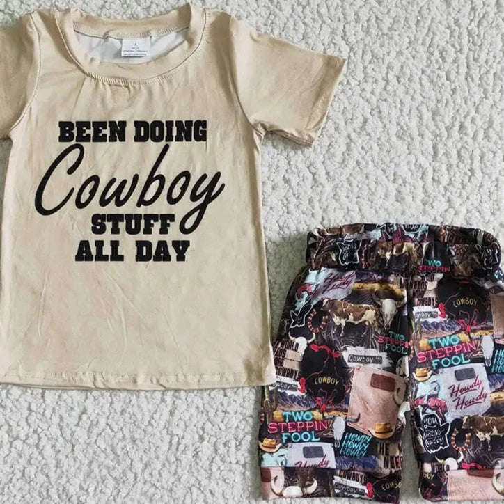 Baby Boy's Cowboy Stuff Outfit
