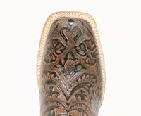 Tanner Mark Women's Trinity Floral Tooled Western Boot