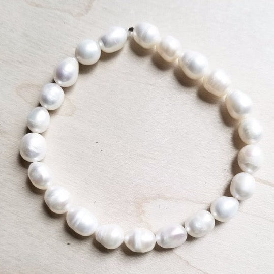 Pearl Beaded Stretch Bracelet