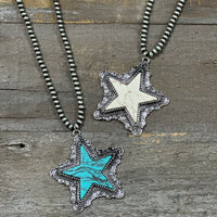 Slope Lane Star Necklace ( 2 Colors Available)