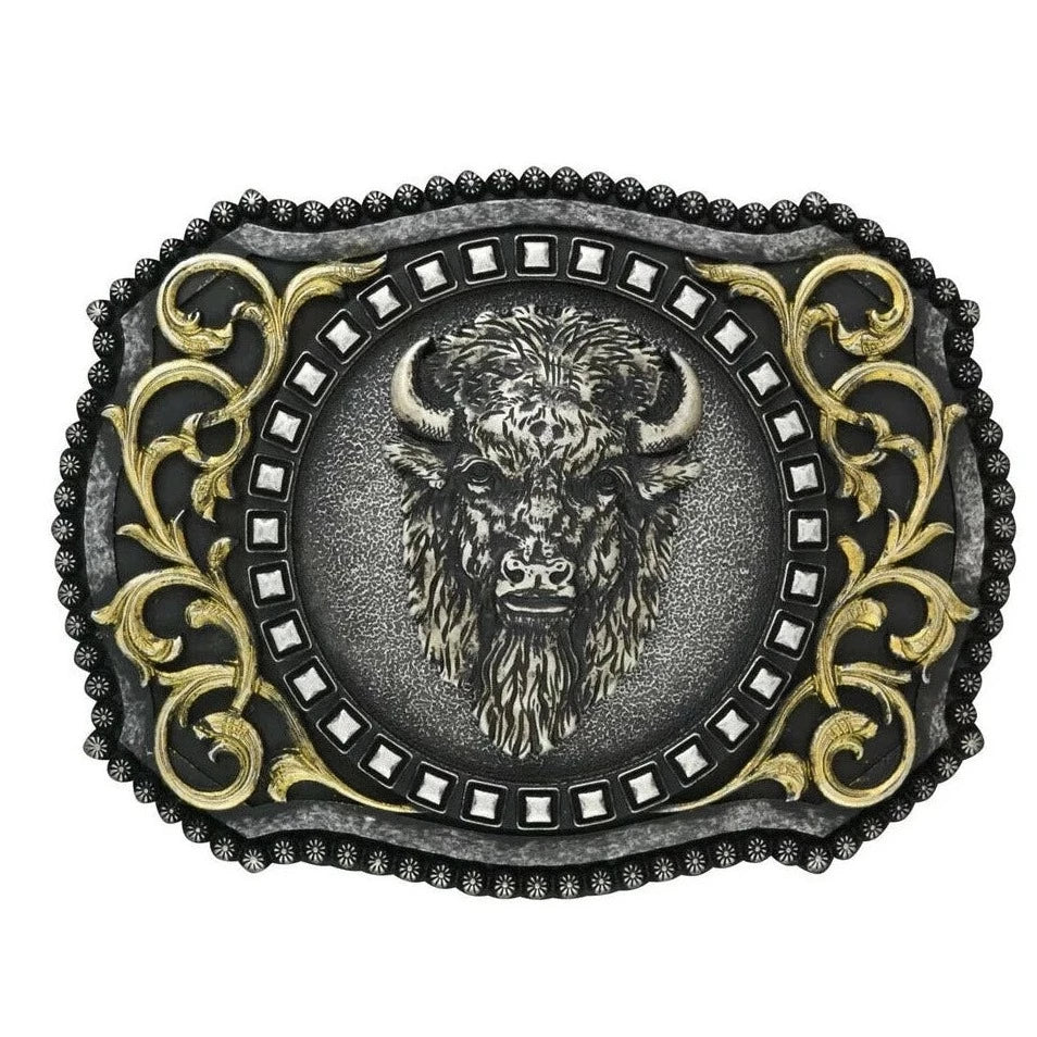 Nocona Buffalo Head Belt Buckle