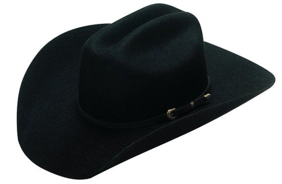 Twister Dallas Felt Cowboy Hat in Black