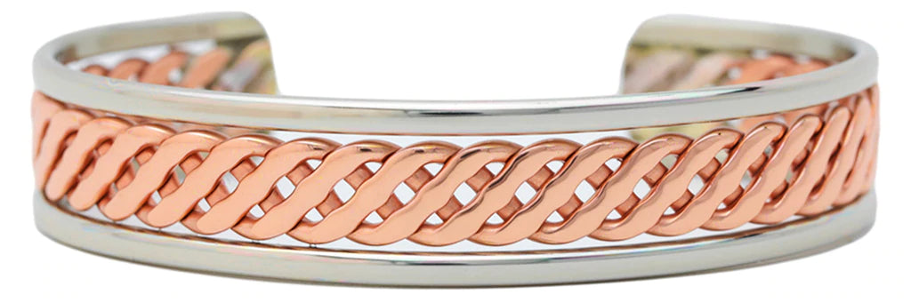 Sergio Lub Copper, Silver, and Brass Bracelets