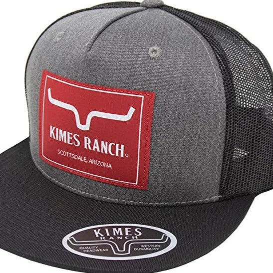 Kimes Ranch Blaster Trucker- Charcoal Heather