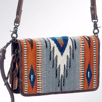 American Darling Saddle Blanket Cross Body Wallet/ Clutch