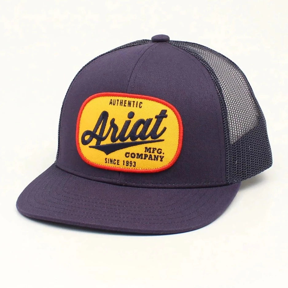 Ariat Men's Navy Logo Ball Cap