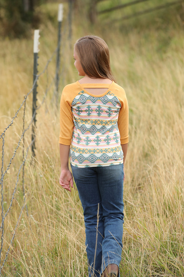 Cruel Girl's Raglan 3/4 Sleeve