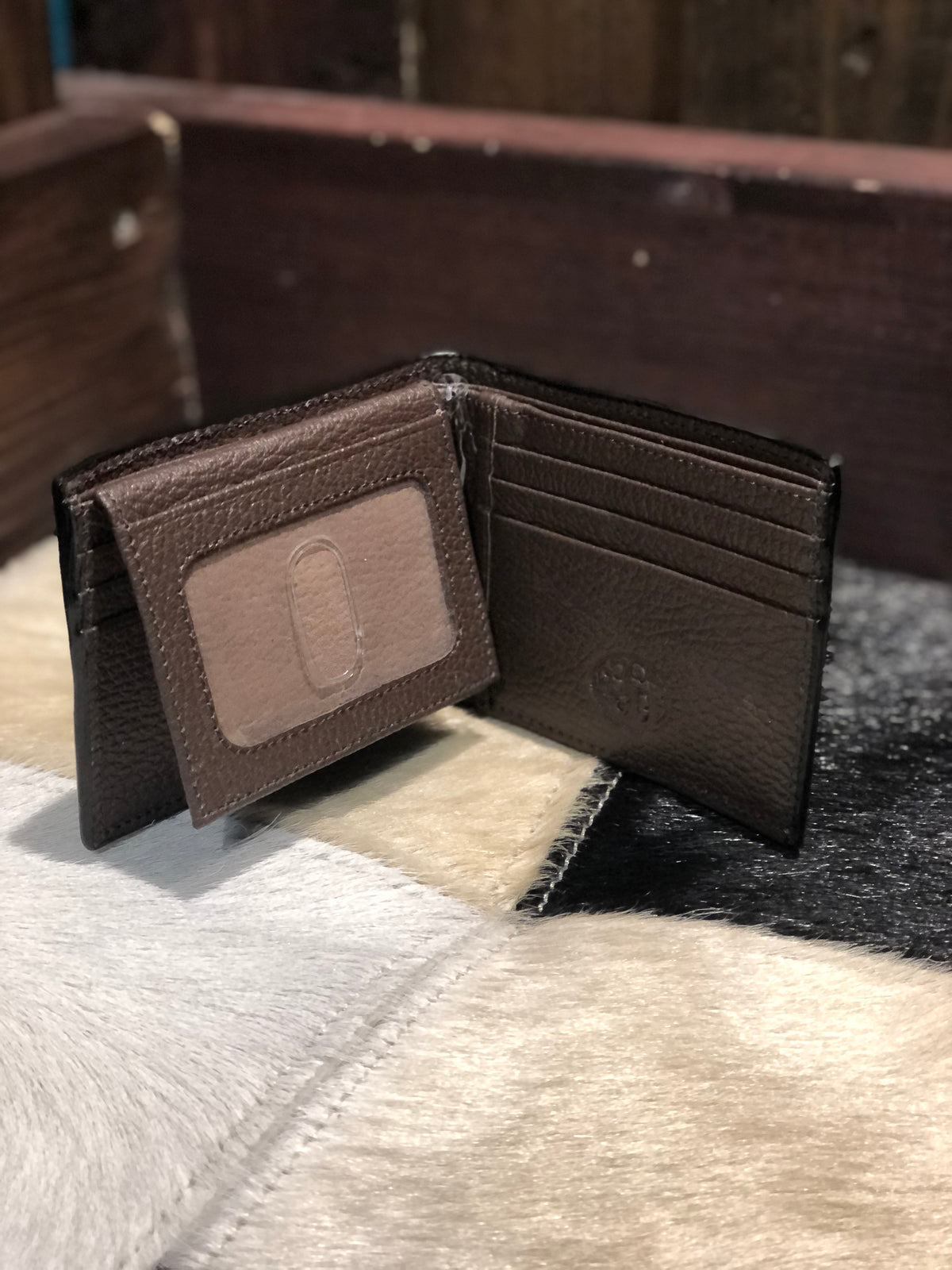 Bi Fold Men Leather Wallet
