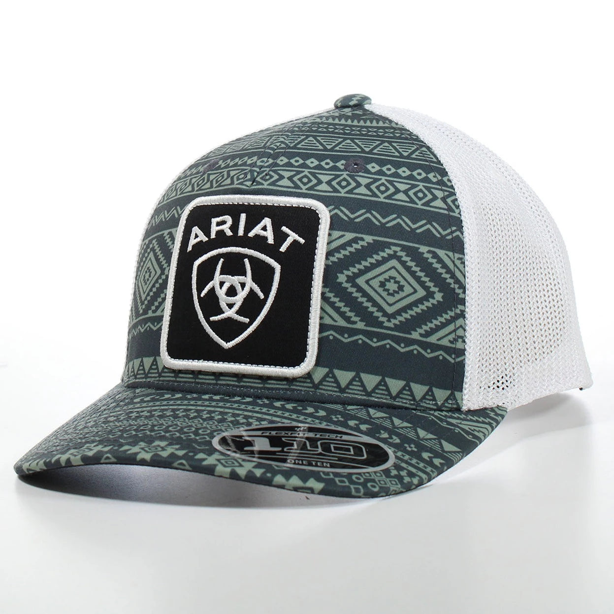 Ariat Aztec Print Flexfit Logo Ball Cap – Branded Country Wear