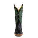 Horse Power Black FQ Ostrich Boot-Emerald Explosion