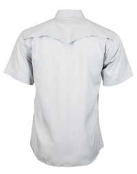 Hooey Men's Sol Gray Short Sleeve Snap Shirt