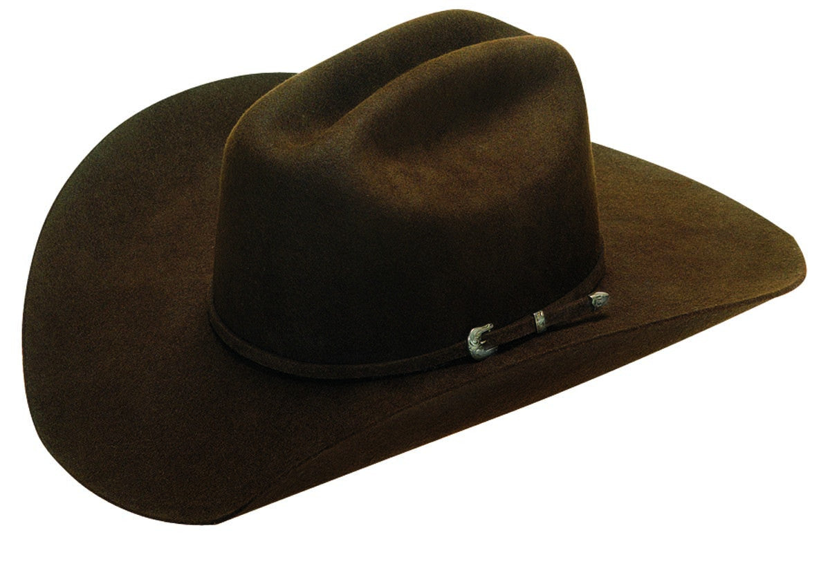 Twister Dallas Felt Cowboy Hat in Brown