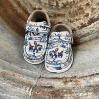 Hooey by Twisted X Baby & Toddler Turquoise Indian Driving Moc