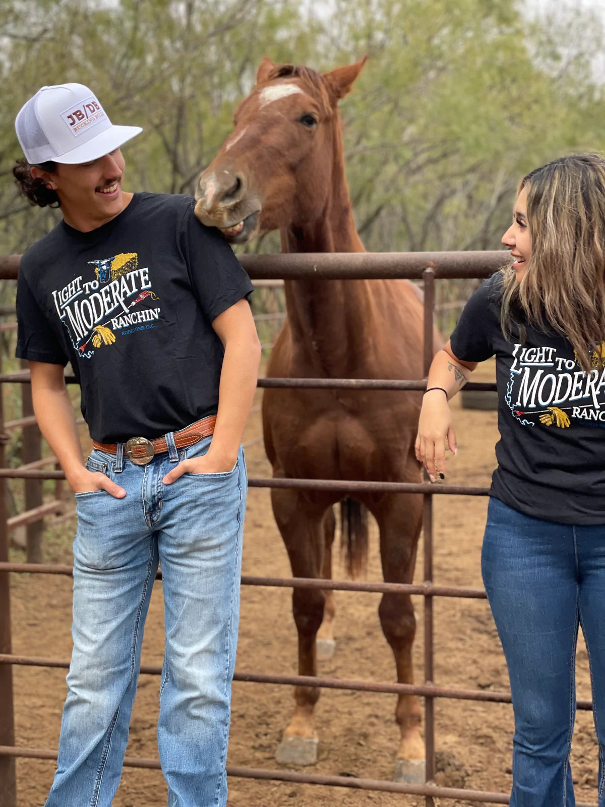 Rodeo Time Light to Moderate Ranchin' Tee