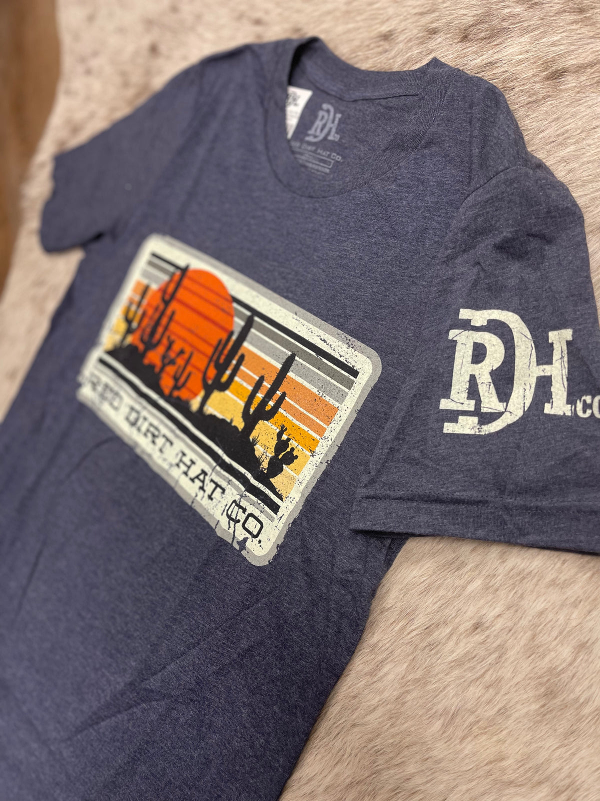 Red Dirt Hat Co. "Striped Sunset" T-Shirt