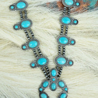 Turquoise Squash Pendant Necklace