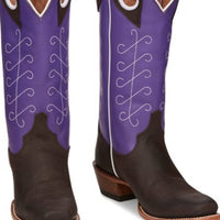 Justin Women's Hattie Boot - Royal Purple