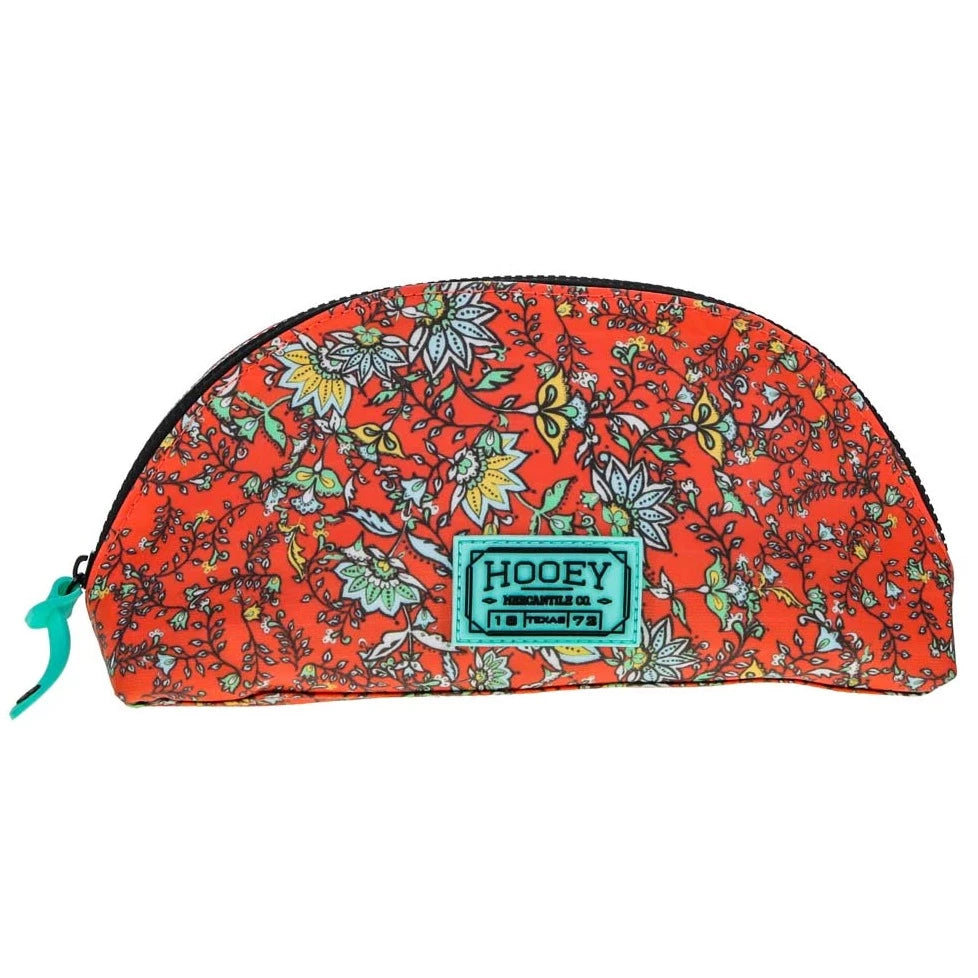 Hooey Women's Small Floral Print Make Up Bag
