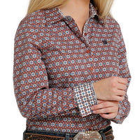 Cinch Women's Geo Print Button Down Shirt