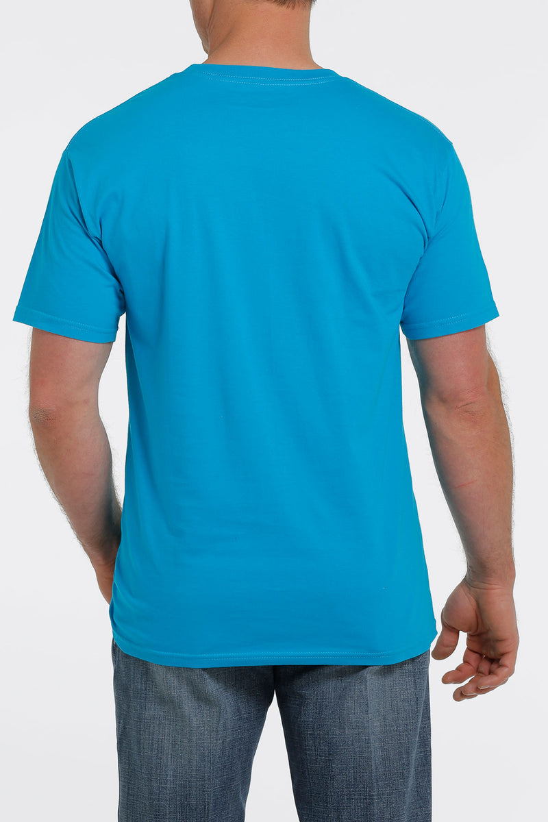 Cinch Men's Blue 1996 Logo T-Shirt