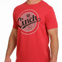 Cinch Men's Striped Circle Graphic T-Shirt