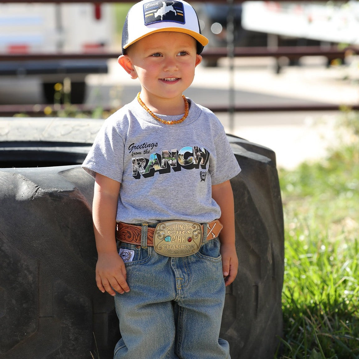 Cinch Toddlers Greetings from the Ranch T-Shirt