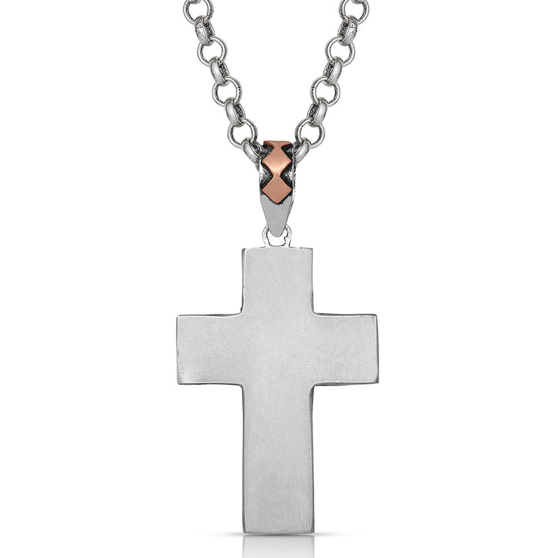 Montana Silversmiths Antiqued Cross Necklace