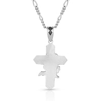 Montana Silversmiths Surrender in Faith Cross Necklace